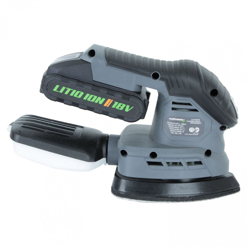 LIJADORA DELTA INALAMBRICA 18V 1 BAT LD 8140/18 C1