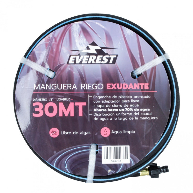 MANGUERA RIEGO EXUDANTE 1/2" de 30 MT