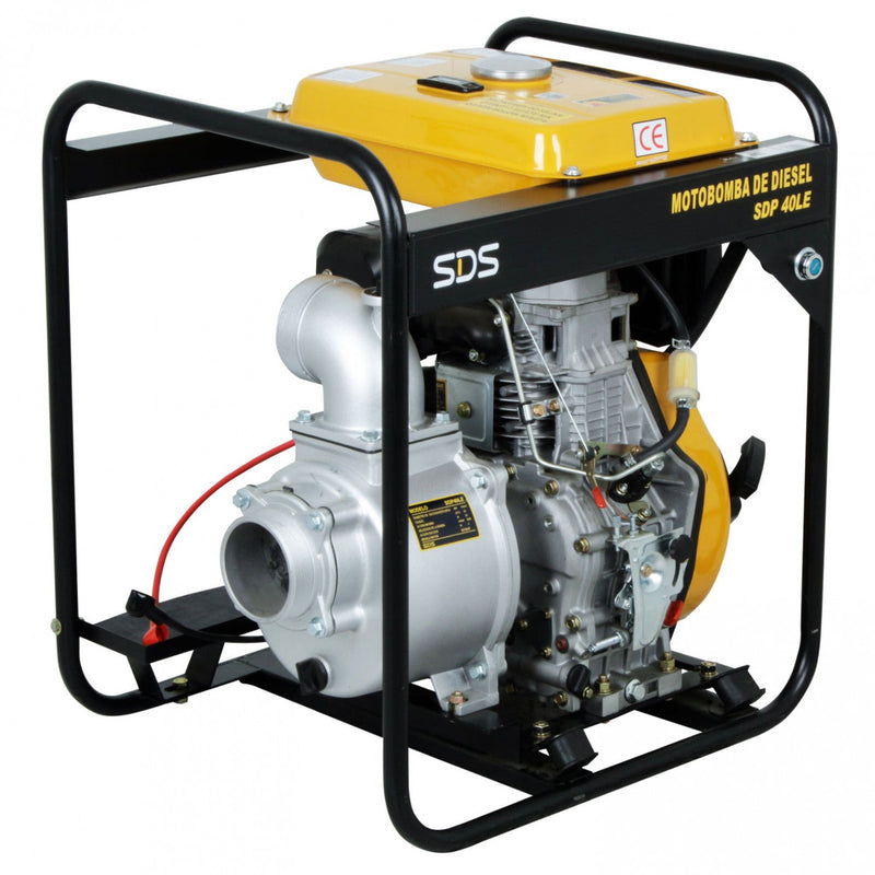 MOTOBOMBA DIESEL 4" Arranque electrico SDP40LE