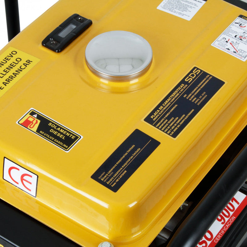 MOTOBOMBA DIESEL 4" Arranque electrico SDP40LE