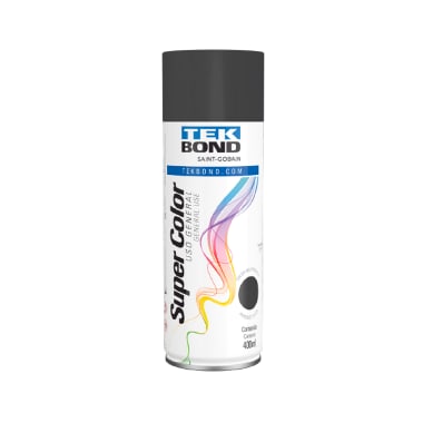 Pintura Spray Uso General Negro Matte 400 ml Tekbond