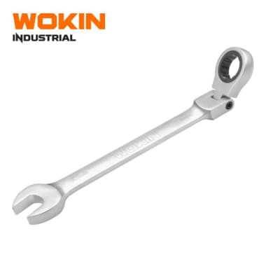 Llave Combinación con Chicharra Flex 10 mm Wokin