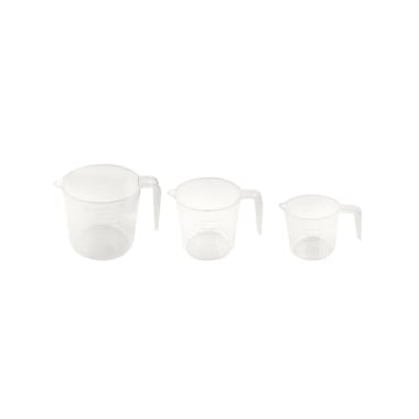 3 Vasos Medidores Rollingdog