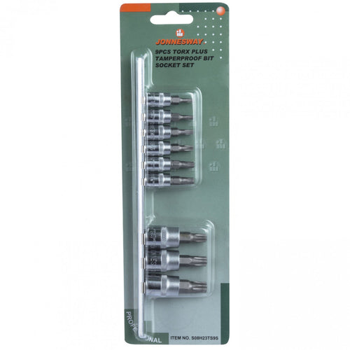 SET 9 PZAS DADOS ESTRELLA 1-4" 3-8" S08H23