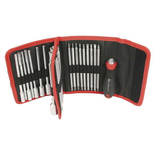 SET ATORNILLADOR PUNTAS INTERCAMBIABLES 32PCS EN ESTUCHE