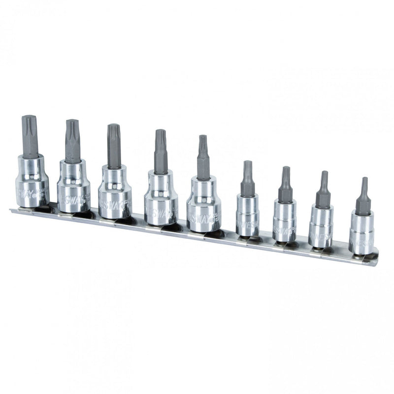 SET de DADOS TORX 1/4"-3/8" 9 piezas S54H5509S