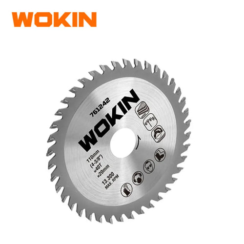 Disco Sierra TCT 254mm(10")x40Tx30mm Wokin