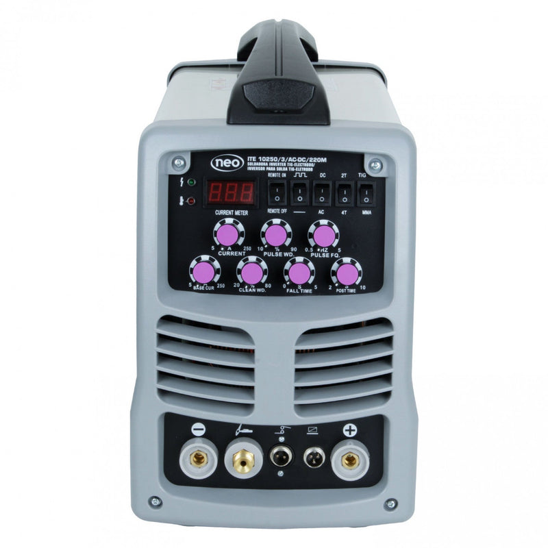 Soldadora arco-tig af ac/dc 250a ite 10250/4/ac-dc