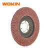 Disco Flap Metal/Madera Grano 60 115x22.2mm Wokin