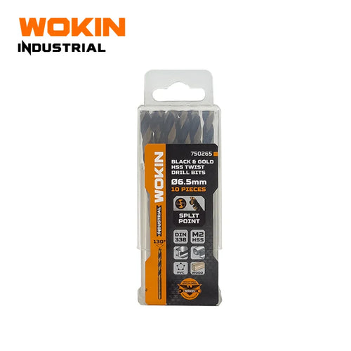 Broca M2 HSS 5.0mm 10 Piezas Wokin