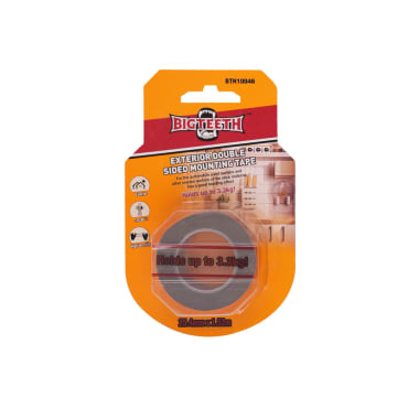 Cinta de montaje exterior de doble cara 25.4mm x 1.52mt Bigteeth