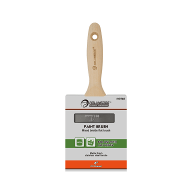 Brocha Mango Madera 4 Pulgadas Rollingdog