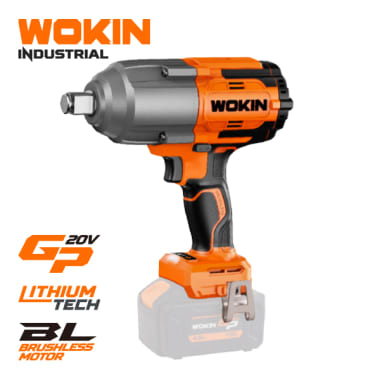Llave de Impacto Inalambrica 1000N.m Wokin