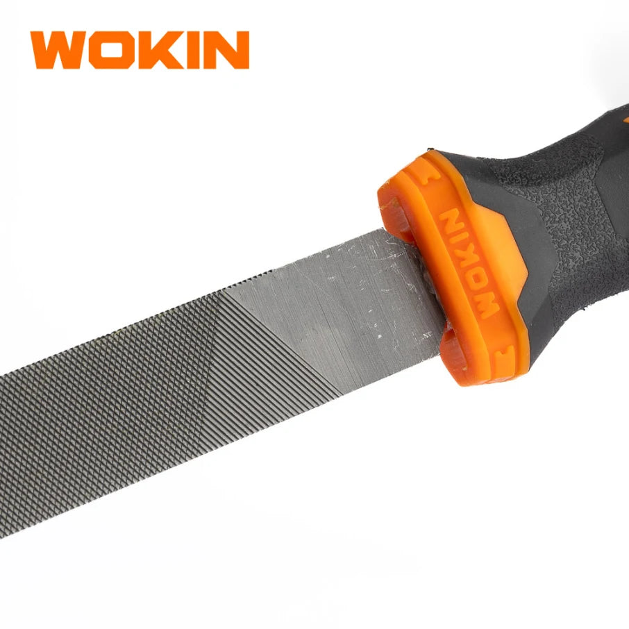 Lima Media Caña Acero 8" Wokin