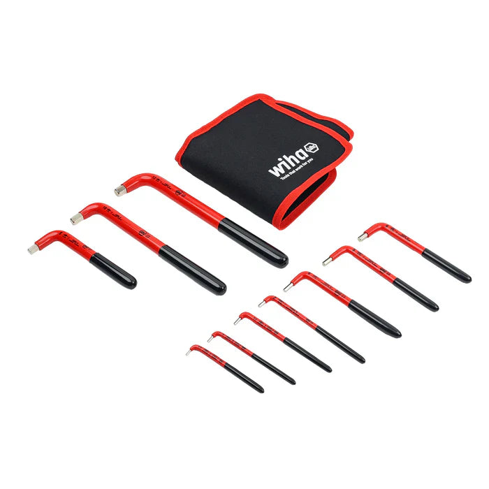 SET DE 10 LLAVES ALLEN AISLADAS. MILIMETRICAS